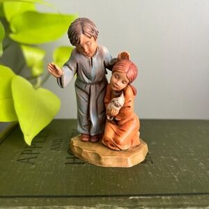 Fontanini Adah And Jason 2001 Italy Nativity With Lamb